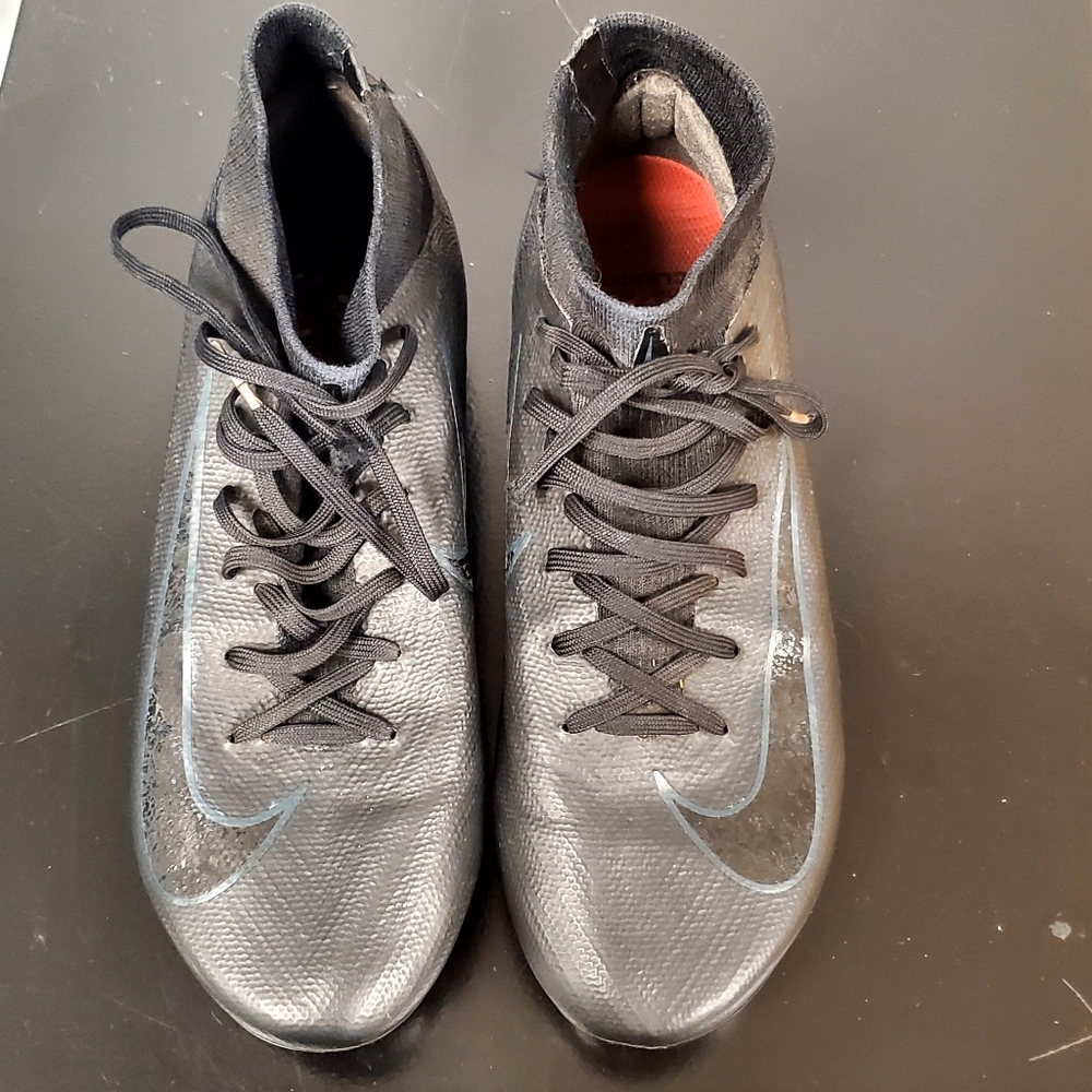 Nike Mens Nike Mercurial Black Soccer Cleets